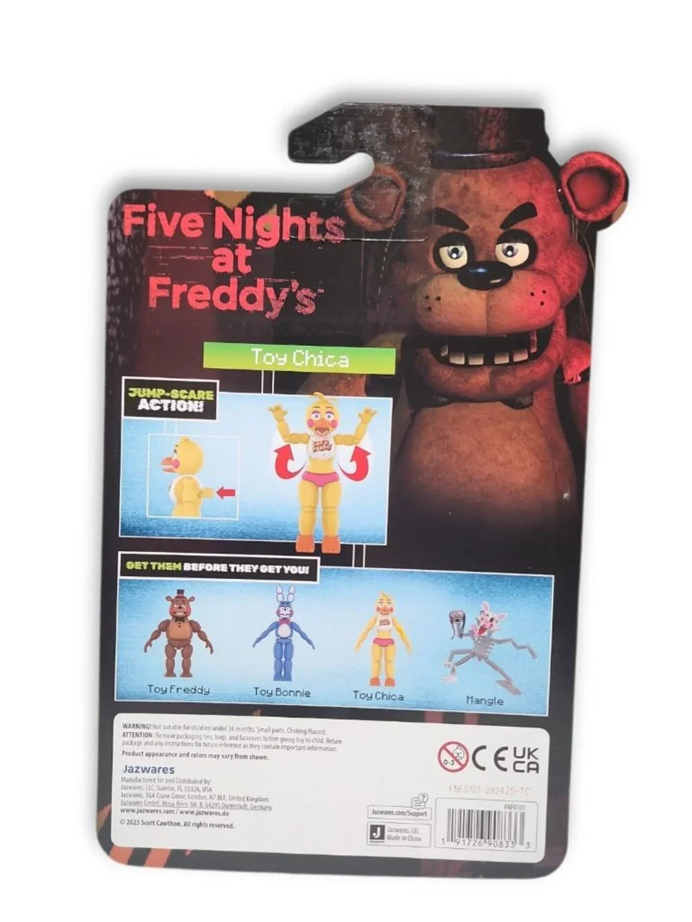 New 2025 Sealed Jazwares Five Nights at Freddy’s Toy Chica 5